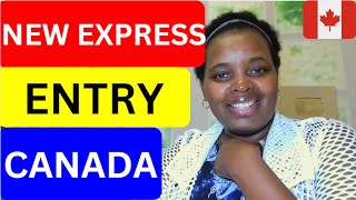 Canada new express entry updates Canada immigration [upl. by Digdirb249]