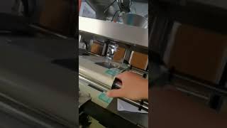 VFFS Packing machine  install film [upl. by Allenad]