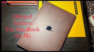 Dbrand Leather skin for Macbook Air M1 2020 [upl. by Anihs]