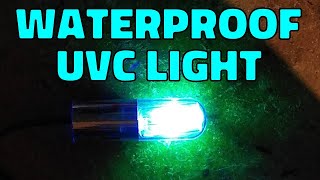 Waterproof germicidal light teardown  with schematic [upl. by Toille]