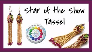 Star of the Show Tassel Jewelry Making Off the Beaded Path [upl. by Aciria]