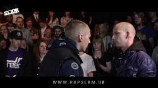 Rap Slam Battles 8 Jin Daniel vs Johnni Gade 1st contendership battle  Pumpehuset [upl. by Fiann]