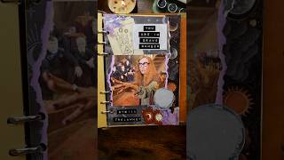 TRELAWNEY🔮 shorts journaling junkjournal scrapbooking harrypotter journal [upl. by Ycam]