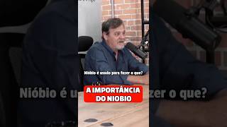 A IMPORTÂNCIA DO NIOBIO 3 pedras podcast podcasts rochas minerals [upl. by Aisan]