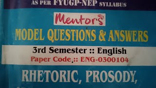 BA 3rd Semester English Important Notes Chapter 1👍MREDUTECH [upl. by Airat]