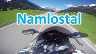 NAMLOSTAL von Bichlbach nach Stanzach  HONDA CBR1100XX [upl. by Bernette]