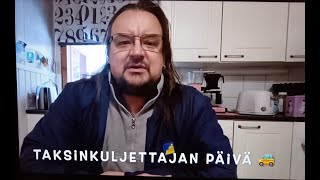 Taksinkuljettajan päivä 🚕 ja juttua Kela kyydeistä ja omavastuu osuudesta [upl. by Elijah]