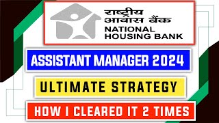 Ultimate Strategy Of NHB Assistant Manager 2024 [upl. by Ahsyen943]