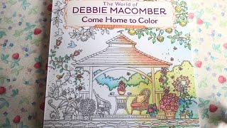 The world of Debbie Macomber Come home to color  filp through [upl. by Ilat]