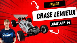 Inside Xray Driver Chase Lemieux XB2 24 car [upl. by Spense982]