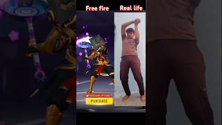 Victory anthem free fire 🆚real life emotetrendingshorts viralvideo freefire [upl. by Cynthla]