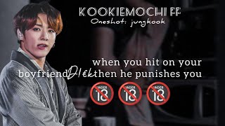 jungkook ff when you hit on your boyfriend d€k then he punishes you  jungkook jungkookff [upl. by Devlen]