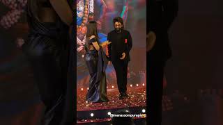 Allu arjun and Rashmika dancing at Pushpa film event [upl. by Akimahc59]