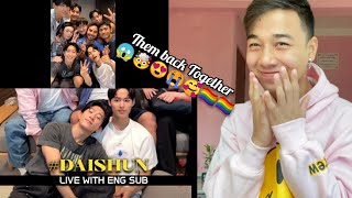 The Boyfriend IG Live Eng Sub  DaiShun Getting COZY  Kazuto Alan Usak Gensei Usak  REACTION [upl. by Georgia656]