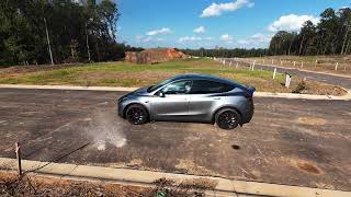 Tesla Model Y Performance in Quicksilver 360 degrees all angles [upl. by Titania]