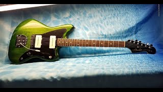 2018 Trans Green stain jazzmaster electric guitar [upl. by Samy]