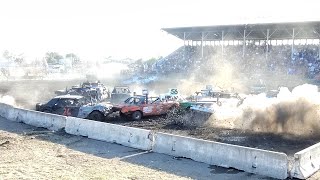 Colusa County Derby Bash Class DemolitionDerby Crash SendIt [upl. by Jo-Ann]