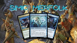 Combo Simic Merfolk  Magic The Gathering MTG  Karlov Manor  MTG Pioneer [upl. by Abehsat]