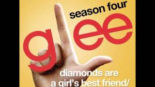 Glee  Diamonds Are A Girls Best FriendMaterial Girl DOWNLOAD MP3  LYRICS [upl. by Enyawal]