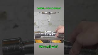 Barbell VS Hydraulic Press hydraulic [upl. by Leur]