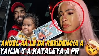 Anuel Aa sorprende A Yailin Y Kataleya Y ella llora En Live [upl. by Acinemod]