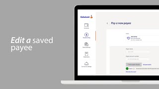 Edit A Saved Payee  Confirmation of Payee [upl. by Carree]