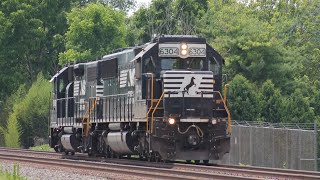 62524 NS H99 Engines Light Hummelstown PA Harrisburg Line [upl. by Yecats500]