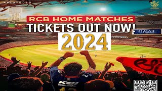 RCB IPL TICKETS 2024  HOW TO BOOK IPL TICKETS 2024 ONLINE  BOOK RCB TICKETS IN CHINNASWAMY STADIUM [upl. by Mcquillin]