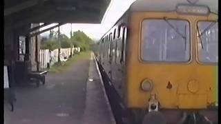 BR Class 105 auf der West Somerset Railway [upl. by Hayse]