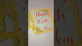 Birthday Scrapbook Ideas°🦋🖤 With paper✨ Himanis Creations art ytshorts diy aesthetic [upl. by Aloin24]