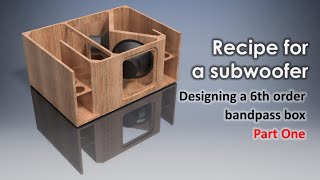 6th Order Bandpass Subwoofer Design Part 1 [upl. by Gerome]