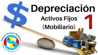 Inventario DEPRECIACION ACTIVOS FIJOS MOBILIARIO [upl. by Ggerk449]