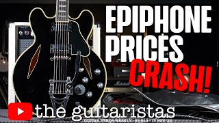 I Bought An Expensive Epiphone At Huge Discount 😃🎸👏 The Shinichi Ubukata Signature ES355 Review [upl. by Marlon865]