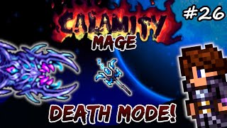 Devourer of Gods in DEATH MODE Terraria Calamity Lets Play 26  Mage Class Playthrough 144 [upl. by Aikit966]