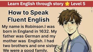 Learn English through story 🌟 Level 5 Best Audio books interesting story Graded Readers [upl. by Claudina]