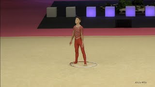 Hernán Sio Cto Rítmica Masculina Euskalgym 2022 [upl. by Davie192]