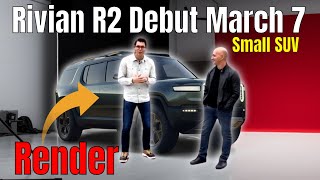 Rivian R2 Affordable Small SUV Will Be Revealed March 7 [upl. by Melessa659]