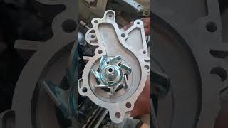 Water pump change Maruti gypsy automobile mechanical engineering workshop topahorts Engine [upl. by Aurelie]