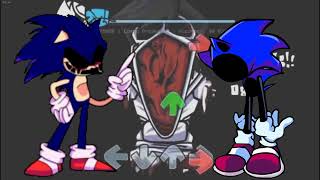 Fnf Monochrome Sonicexe YCR Vs Cyclops [upl. by Tronna72]