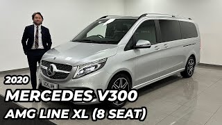 2020 Mercedes V300 20D AMG Line XL 8 Seat [upl. by Blisse]