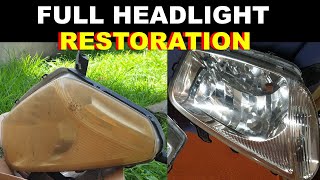 Old Headlight Restored PERMANENTLY [upl. by Soracco]