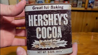 Tasting 40 Year Old HERSHEYS COCOA Powder For Baking [upl. by Alled]