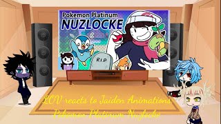 LOV reacts to Jaiden Animations Pokemon Platinum Nuzlocke [upl. by Noeht]