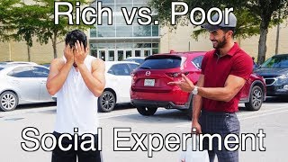 Rich vs Poor Social Experiment  Saks Fifth Avenue and Tiffanys [upl. by Mercola291]