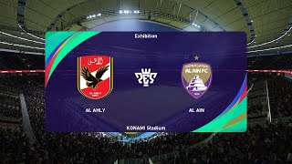 Al Ahly vs AlAin 29102024 FIFA Intercontinental Cup 2024 Extra Time PES 2021 [upl. by Ahsitan687]