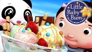 Ice Cream Song  Nursery Rhymes for Babies by LittleBabyBum  ABCs and 123s [upl. by Rory]