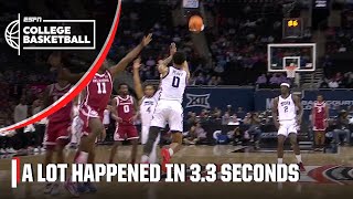 TCU makes one of the wildest buzzerbeaters you’ll ever see 👀  ESPN College Basketball [upl. by Okubo]