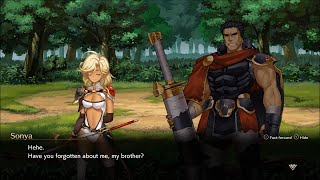 Langrisser II Remake  Chapter 12 Route E no commentary [upl. by Jandel]