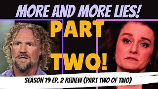 When will the LIES end Sister Wives Season 19 episode 2 part 2 of 2 [upl. by Lime]