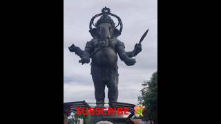 Tallest standing Ganesh idol 🌄🙏trendingshortsytshorts youtubeshortssong devotionalsong telugu [upl. by Enra]